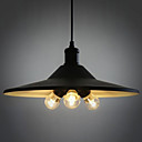 180W Moderne hanglamp met metalen kap en 3 bollen in Europa Style