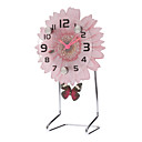 4 "Chrysanthemum Style Analog Clock Pendulum (colori assortiti, 1xAA)