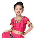 Dancewear chiffon met munten buikdans Tops Voor kinderen meer kleuren