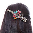 Performance Dancewear Colorful Alloy Peacock Belly Dance Headpiece