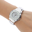 Vrouwen Alloy Quartz Analoog Bracelet Watch (Silver)