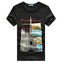 Marcos William Hierro Tower Print Cotton T Shirt