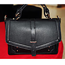 Lady's Fashion Simple Solid Color Crossbody Bag