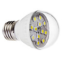 E27 2W 12x5050SMD 140-170LM 6000-6500K Bianco della lampadina LED (220V)