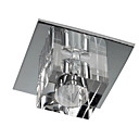 20W minimalista moderna della luce di soffitto di cristallo con paralume cubico per Portico e Corridoio