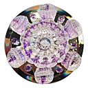 1W Artistieke Led inbouw DYC005 in Floral Ontwerp van het Kristal voor Veranda / Corridor / Aisle