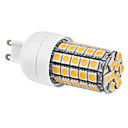 G9 6W 59x5050SMD 540LM 2800-3500K Warm White Light LED Corn Bulb (220-240V)