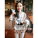 Women's Floral Print Sport Suit
