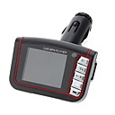 Universal 1.8-inch LCD Screen SD/MMC/USB Car MP4 FM Transmitter Player with Remote Control