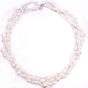 Unique Crystal and Pearl Necklaces