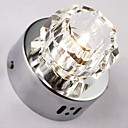 10W Modern Wall Light Glass Shade Metal Plate for Porch Pathway