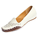 Fashion Leatherette Flat Heel Flats With Flower Party/Evening Shoes(More Colors)