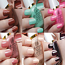 Round Bottle Paint Light Nail Lacquer Set(15ML*6)