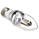 E27 4W 32x3014SMD 280-320LM 3000-3500K lumière blanche chaude Bougie Ampoule LED (85-265V)