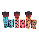 Fashion Black Dot Print Makeup Blush Brush