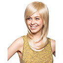 Capless High Quality Synthetic Medium Length Straight Wig