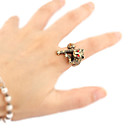 Vrouwen Rhinestone Animal Ring