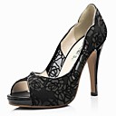Dentelle talon aiguille Pompes Party / Evening Shoes compacts (plus de couleurs)