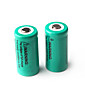 UltraFire 3V 800 mAh CR123A Rechargeable Battery-Green(11190152)