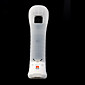 MotionPlus com capa de silicone de proteção / luva para remoto u wii / wii (branco)