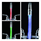  Stylish Water Powered Kitchen LED Faucet Light (Plastic, Chrome Finish)