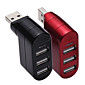3-port mini usb hub (couleurs assorties)