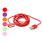 الجملة USB Data و شحن كابل ل ايباد, أيفون و أي بود (Assorted Colors, 200 cm)