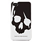 cráneos patrón de caso difícil para iPhone 4 y 4S (multicolor)