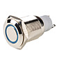 Kfz-Schalter mit blauer LED-Anzeige (12V)